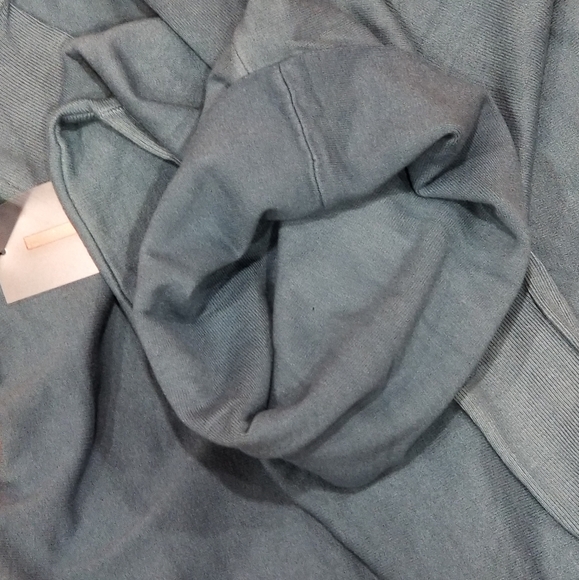 Teal Womens Relaxed Fit Turtle Neck Sweater - L - Picture 4 of 4